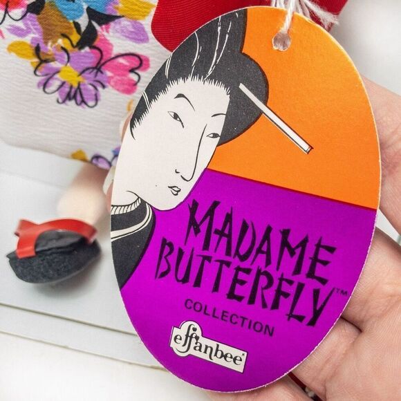 Effanbee Madame Butterfly VTG 1983 Collectible 11” Japanese Doll 1140 New In Box - Picture 5 of 10